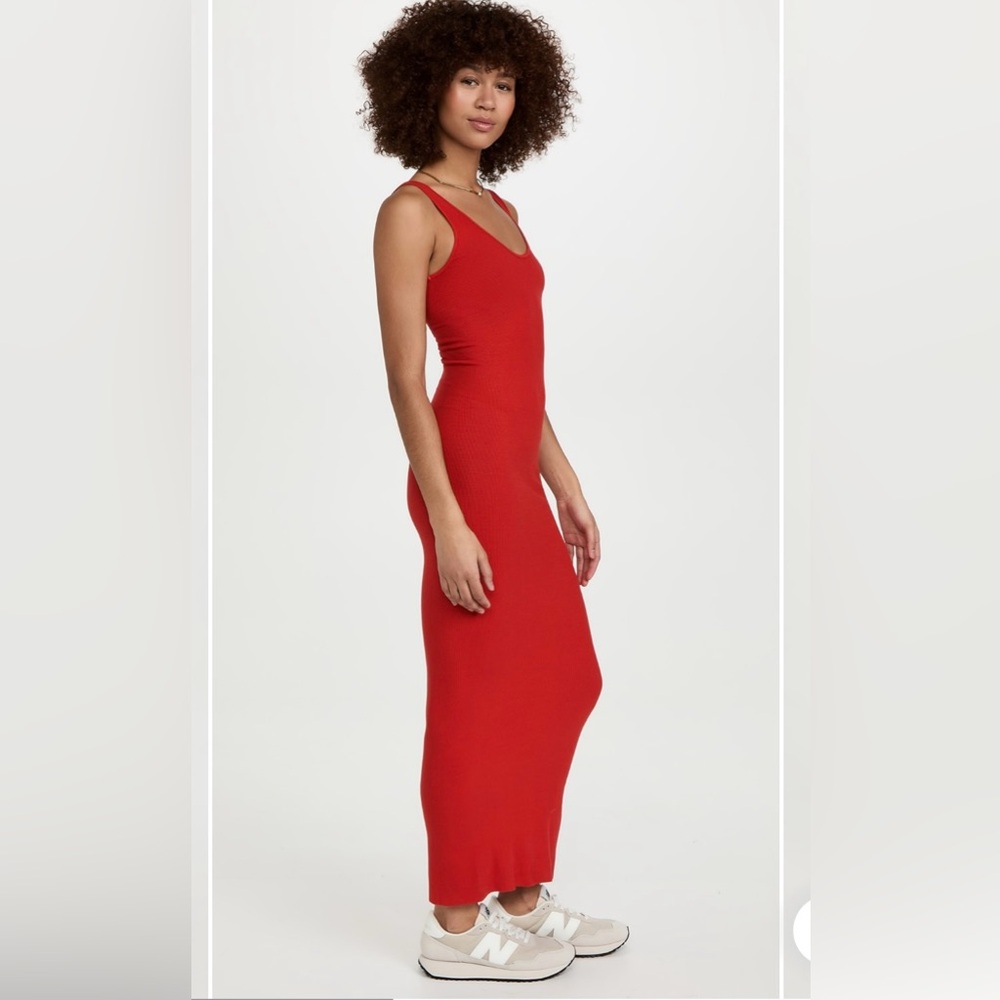 Enza Costa Stretch Silk Knit Maxi Tank Dress